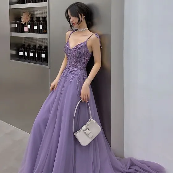 Affordable Lavender Evening Dresses ...
