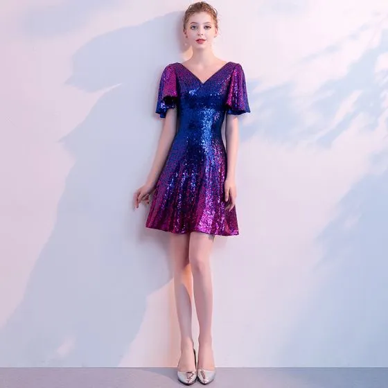 glitter cocktail dress