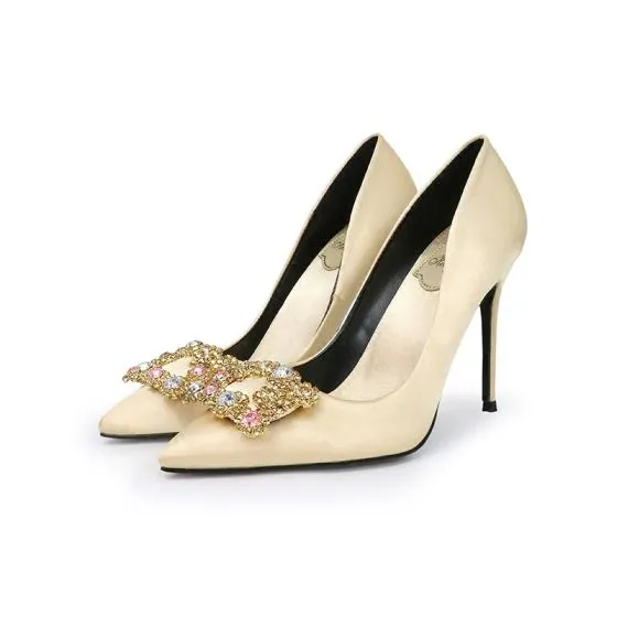 gold strappy heels 3 inch