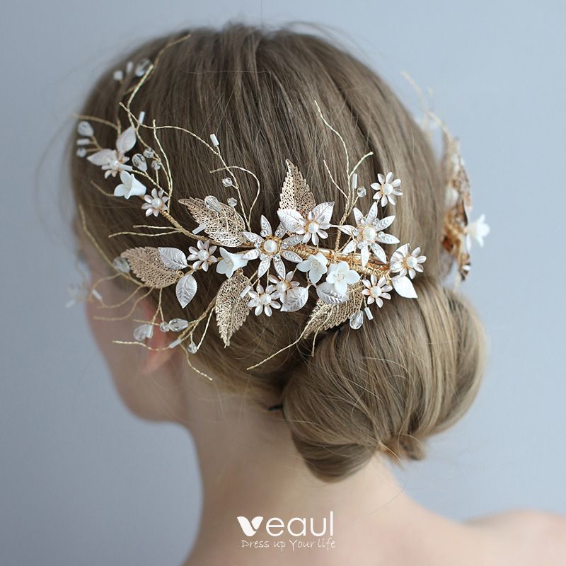 elegant wedding hair pieces
