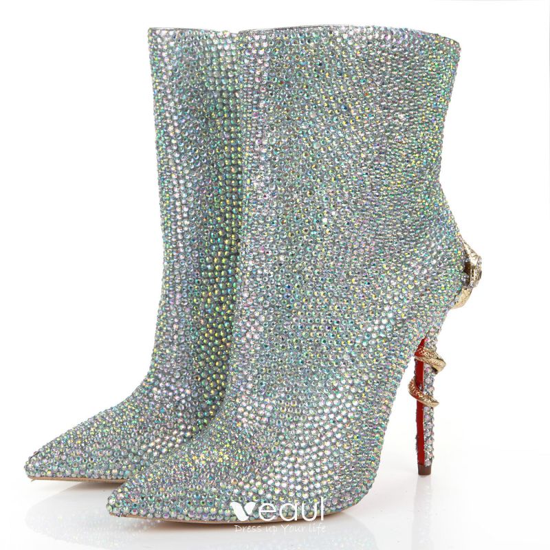 rhinestone boots 11