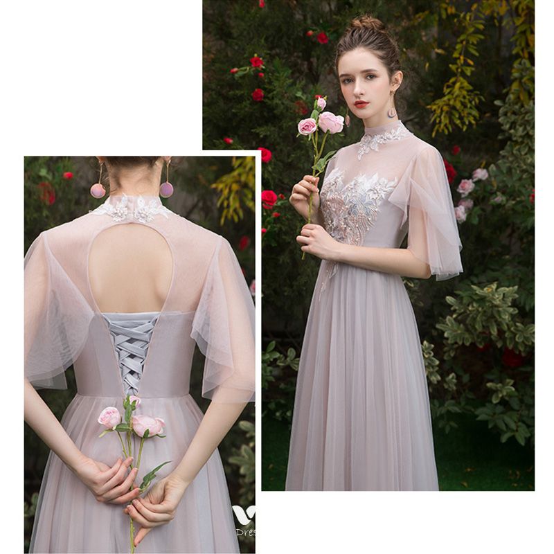 see through bridesmaid