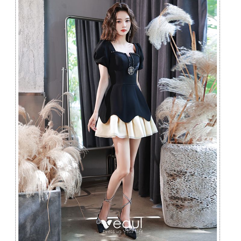 A-line Sexy Homecoming Dresses Lace short Party Gowns #MHL069 – selinadress