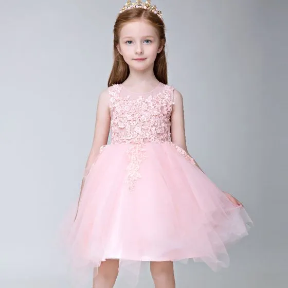Chic / Beautiful Hall Wedding Party Dresses 2017 Flower Girl Dresses ...