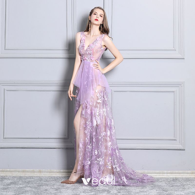 Lilac Backless Dress Flash Sales, 54 ...