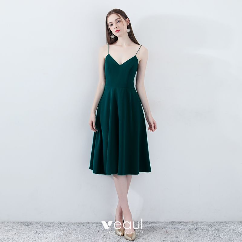 Dark Green Modest Dress Factory Sale ...