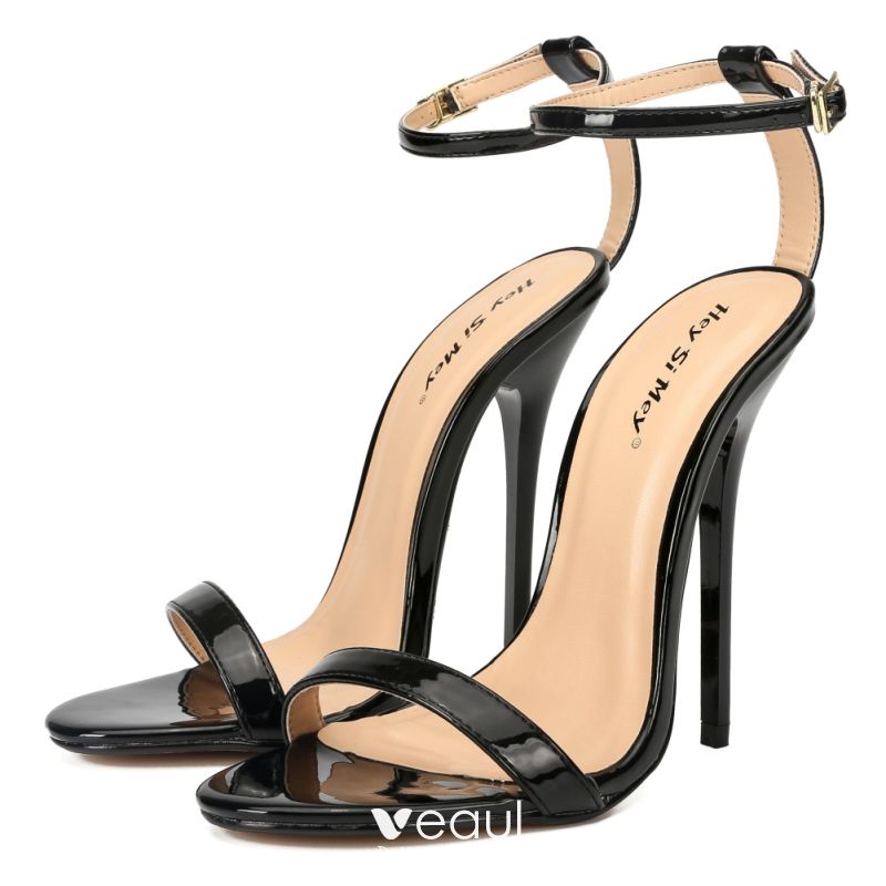 summer black heels