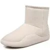suede flat snow boots