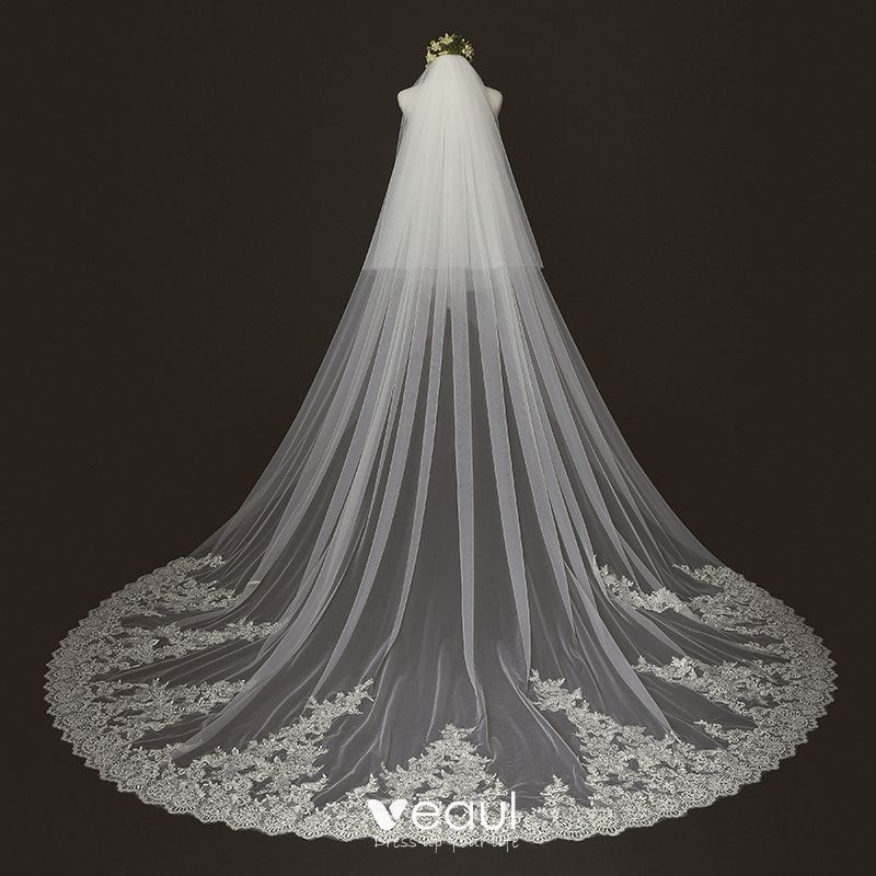 bridal veils ivory