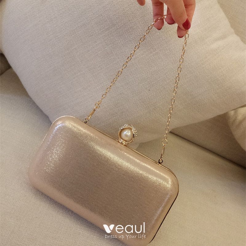 Simple Patent Leather Clutch