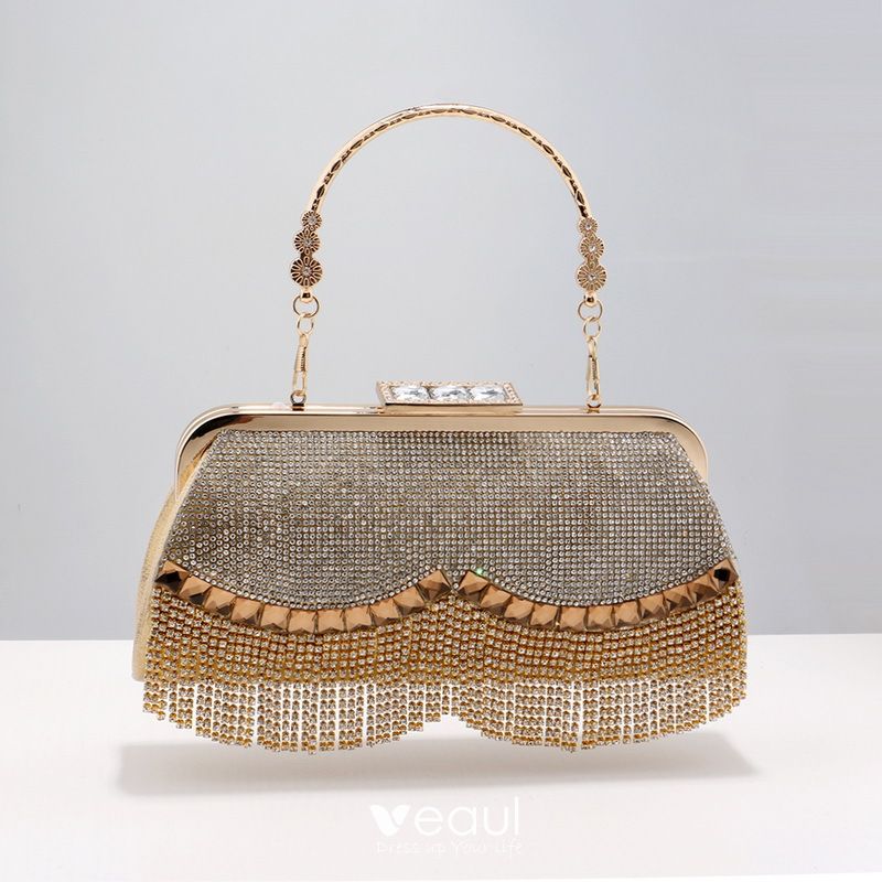 Vintage Beaded & Sequin Empire Made Evening Bag