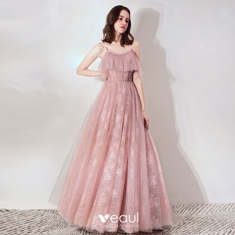 blush pink prom dresses 2019