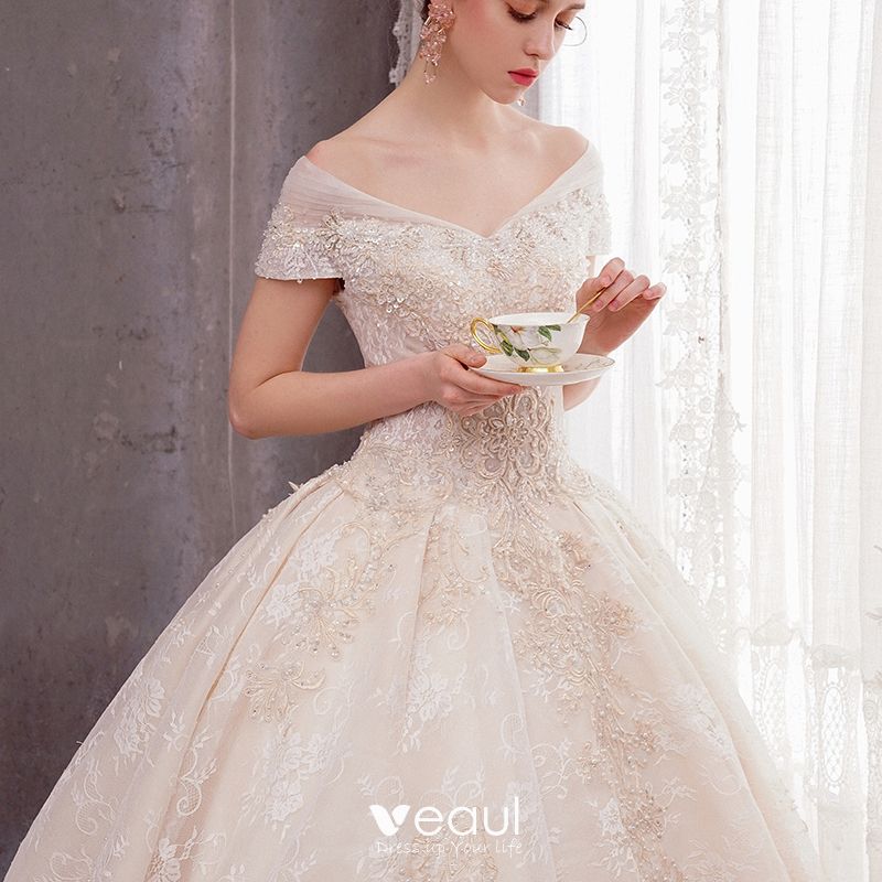Luxury / Gorgeous Champagne Outdoor / Garden Wedding ...