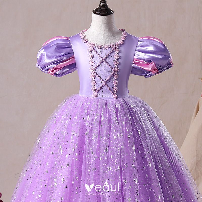 lilac vintage dress