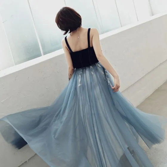 Chic / Beautiful Royal Blue Evening Dresses 2019 A-Line / Princess ...