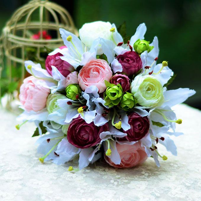 flower hand bouquet for wedding