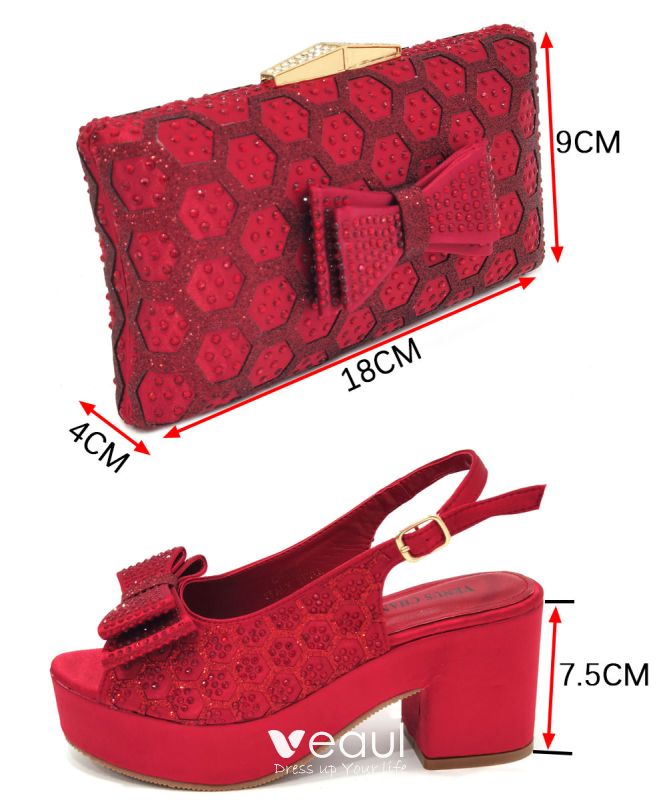 Matching Womens Redshoes & Purse 