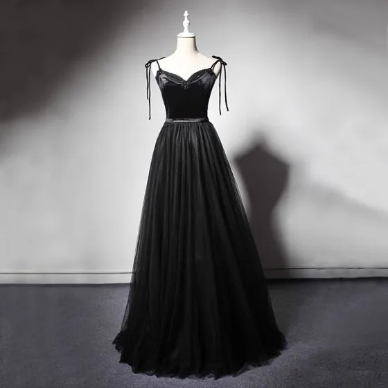 best black evening gowns
