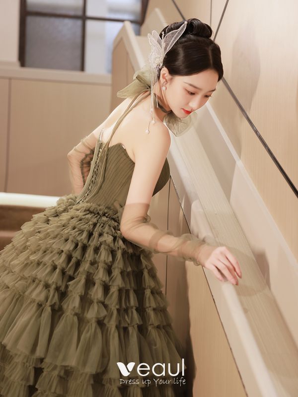 Louis Vuitton Long Pleated Evening Dress — UFO No More