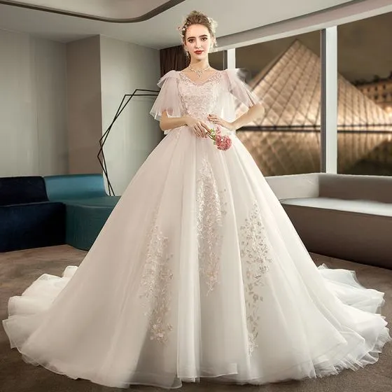 cheap ivory wedding dresses