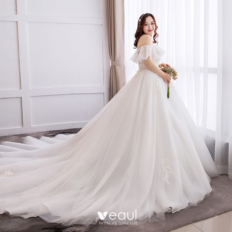 beautiful white dresses for wedding