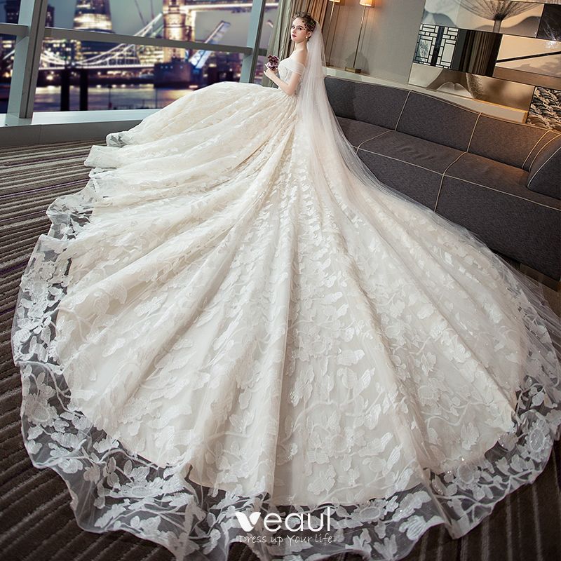 bling and lace wedding dresses