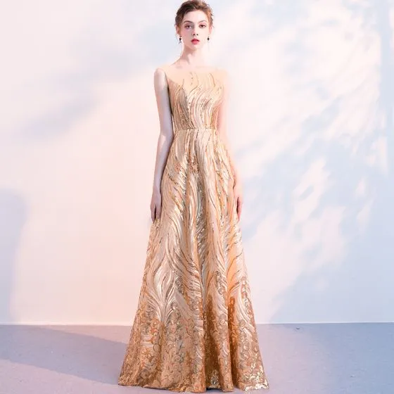 gold bling dress
