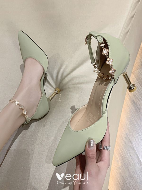 sage green womens shoes