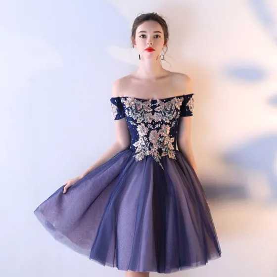 Blue Graduation Dresses