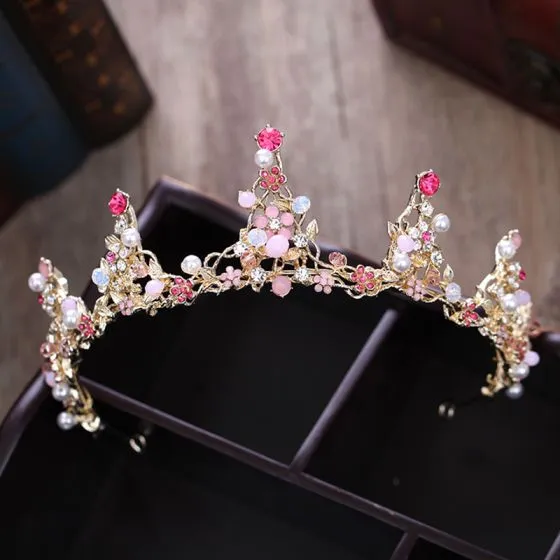 pink tiara