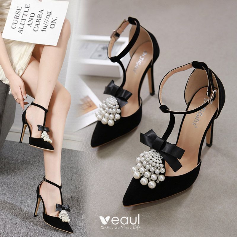 womens shoes with pearls