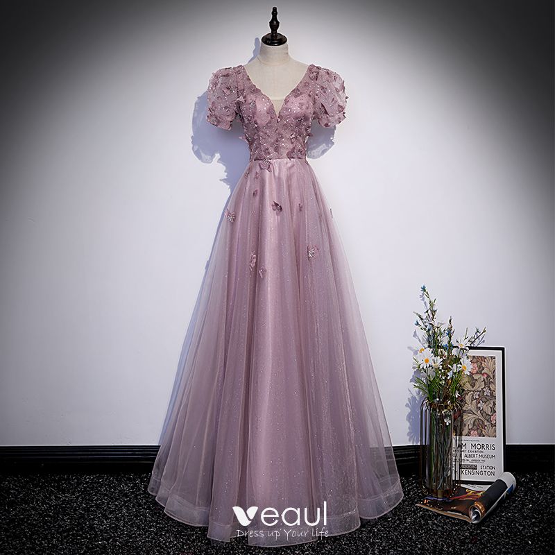 Elegant Lavender Prom Dresses 2022 A ...