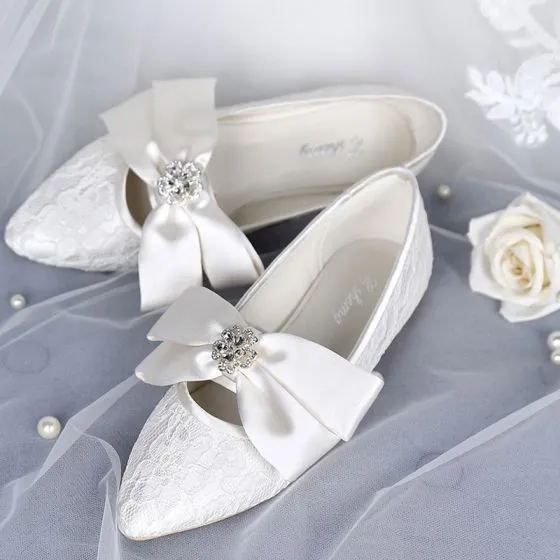55 Confortable Ivory elegant wedding shoes for Holiday with Family