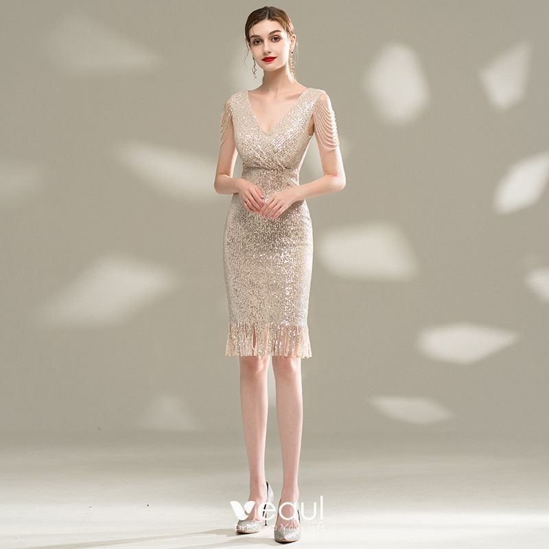sparkly short formal dresses