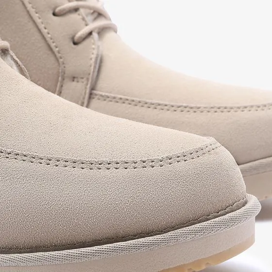 beige winter boots
