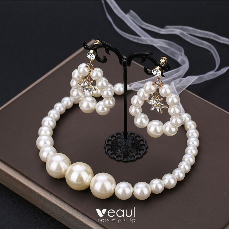 ivory pearl bridal hair accessories