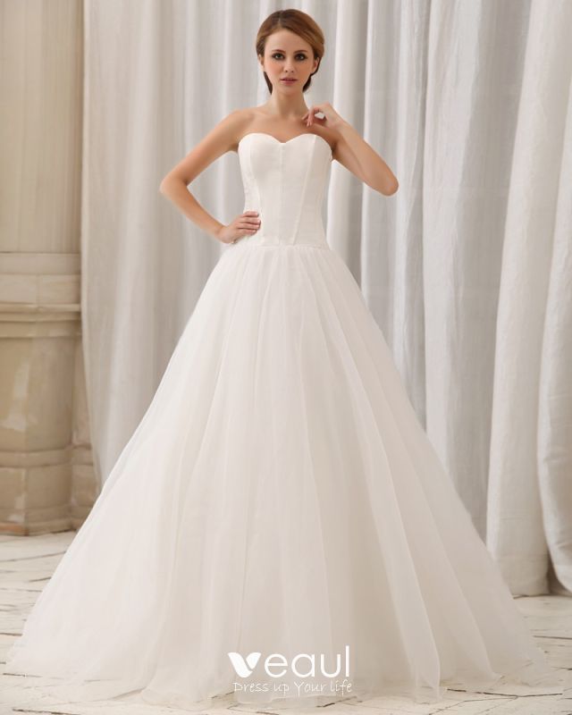 satin chiffon wedding dress