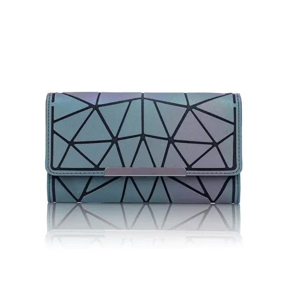 I-Fashion Geometric Luminous Wallet