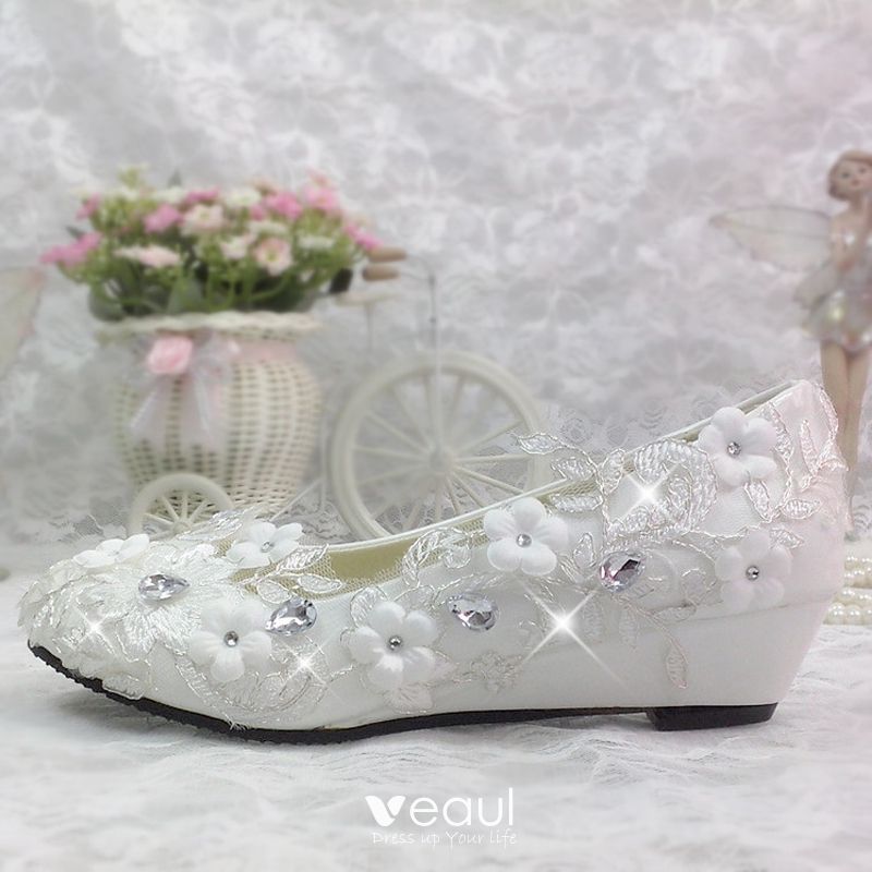 white bling shoes