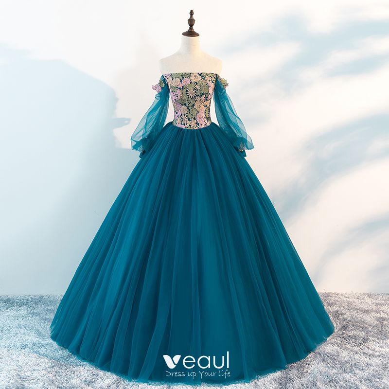 blue prom dresses 2018