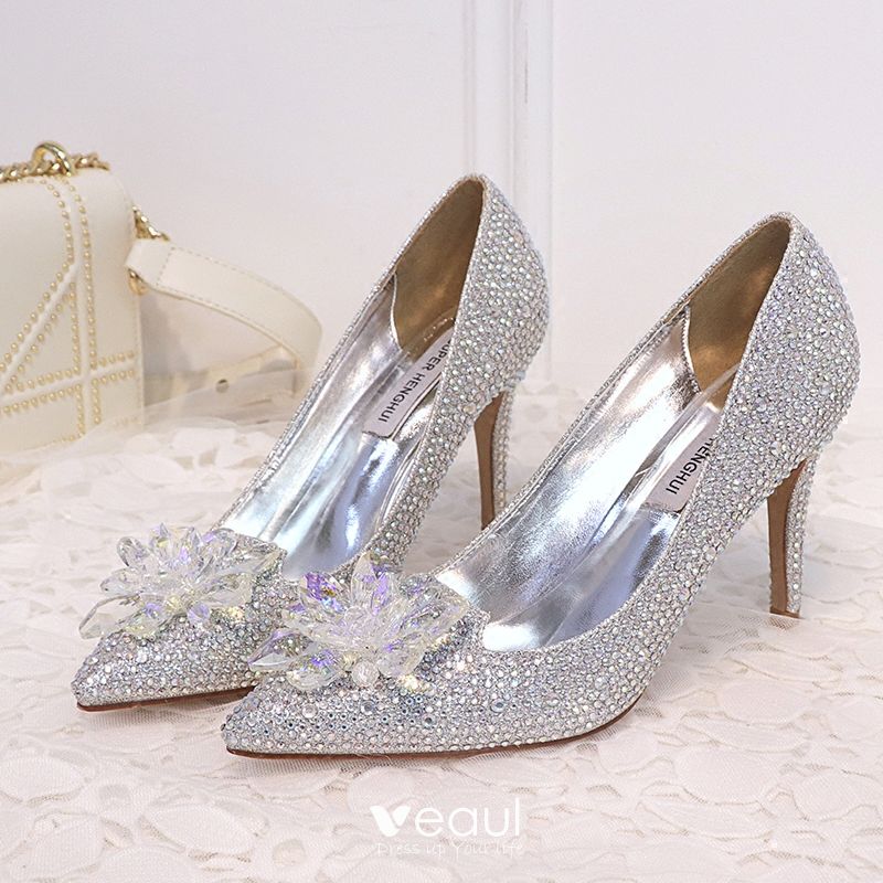 Silver Wedding Shoes, Silver Wedding Heels