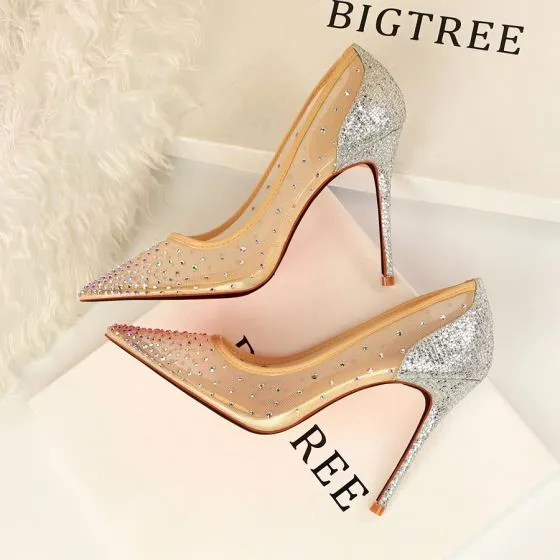 high heel pointed toe pumps