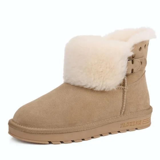 grey winter ankle boots