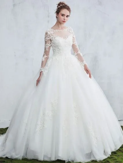 white beautiful wedding dresses