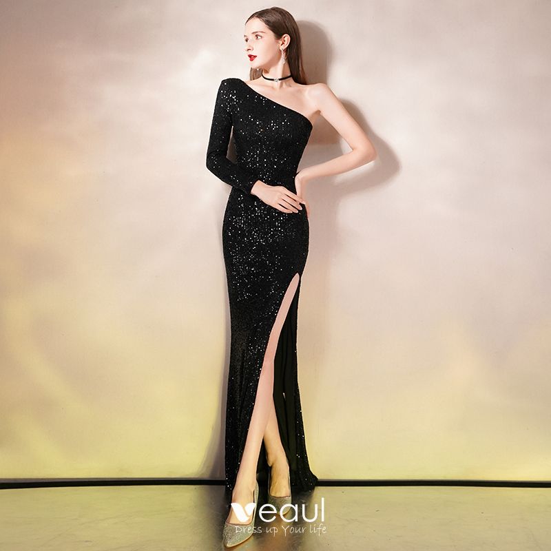 H&M Evening Dress black glittery Fashion Dresses Evening Dresses 