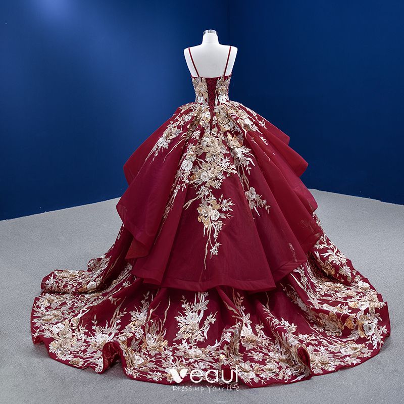 high-end-vintage-retro-burgundy-sequins-lace-flower-prom-dresses-2022