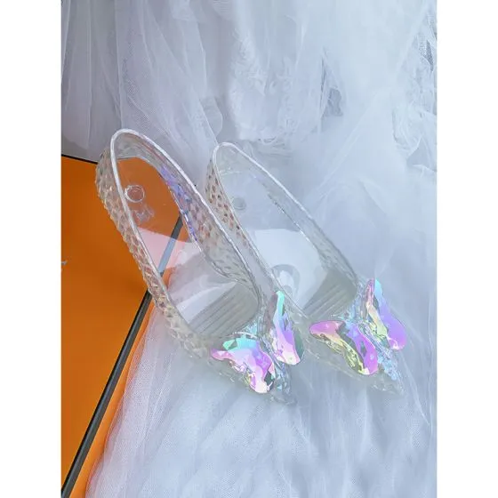 Cinderella Glass Heels