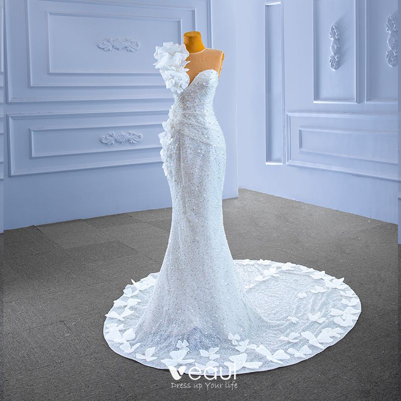 lace mermaid wedding dress 2022