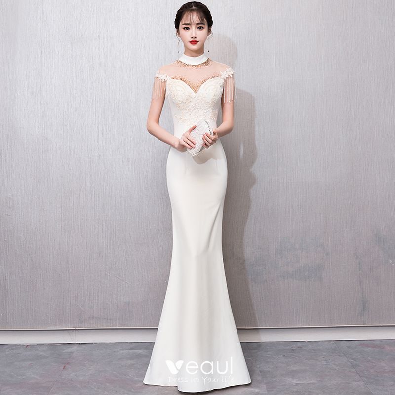 Off The Shoulder Long Formal Occasion Dress Evening Gowns For Asian