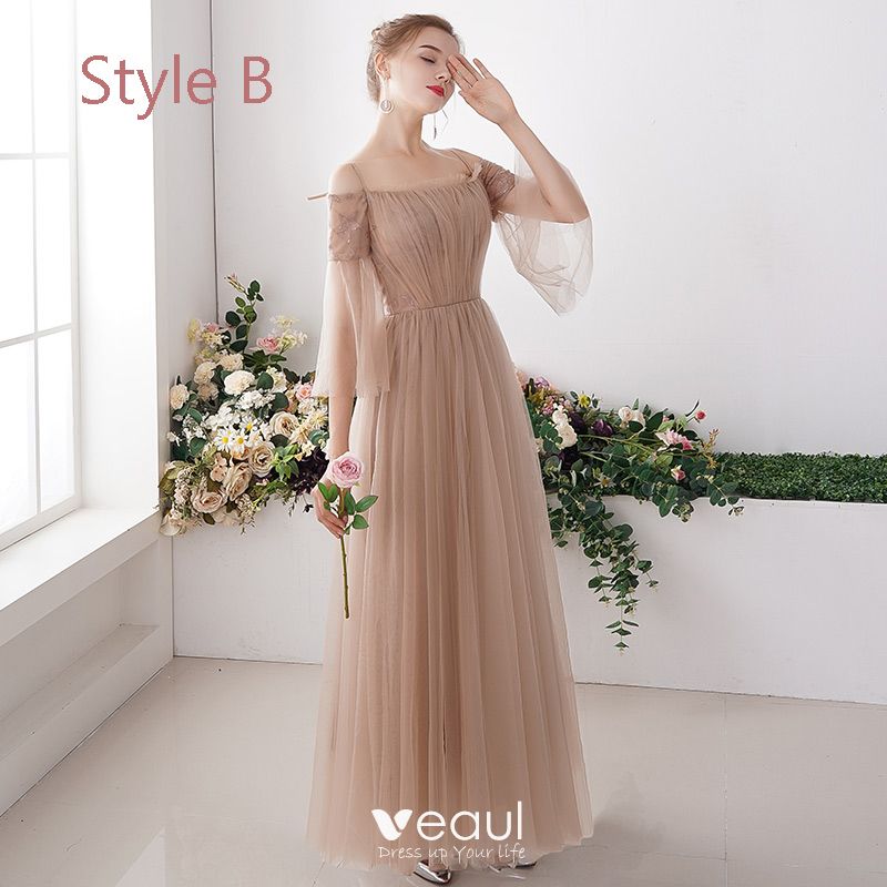 see through bridesmaid